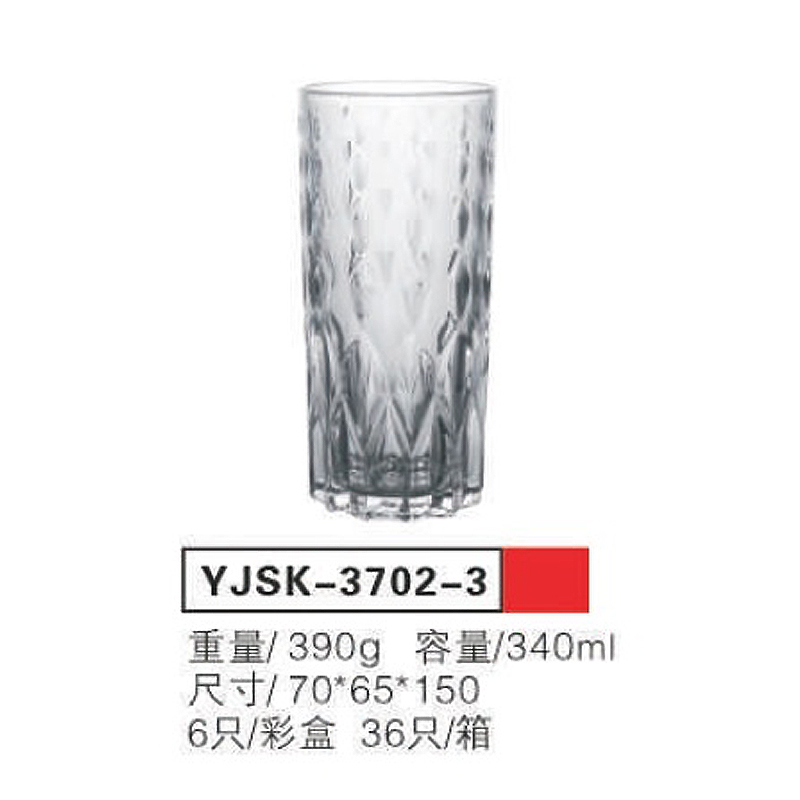 Staklena casa 6/1 340ml YJSK-3702-3