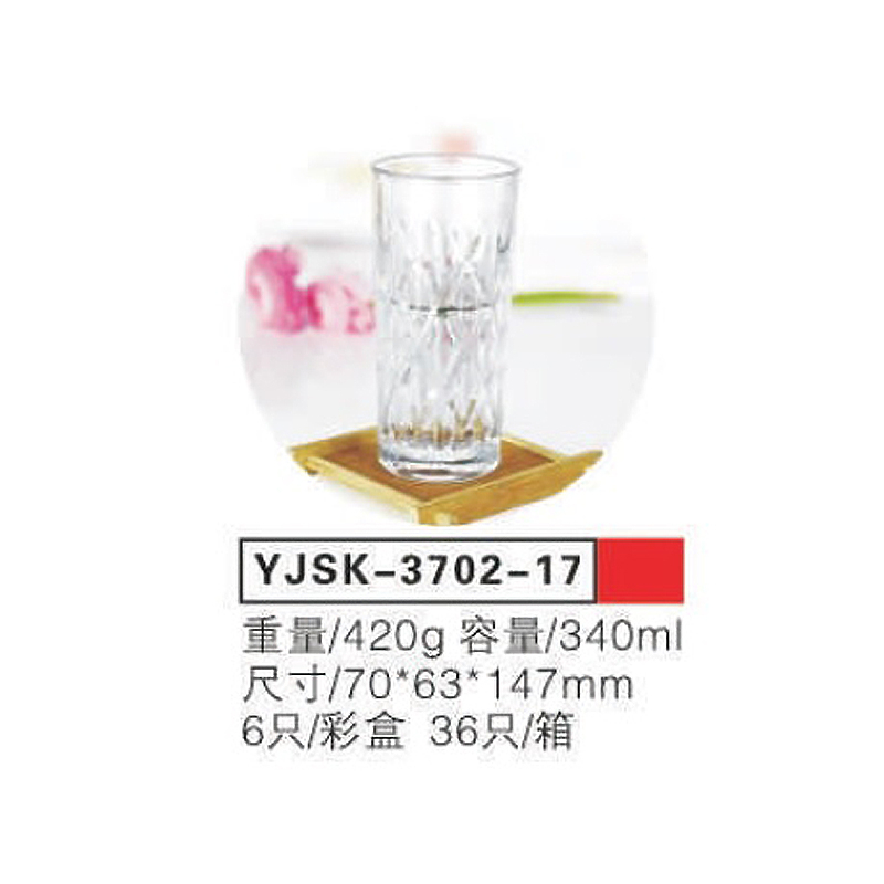 Staklena casa 6/1 340ml YJSK-3702-17