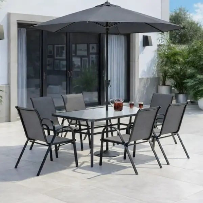 Baštenska garnitura set 6 stolica+sto Bali 24-SA01803