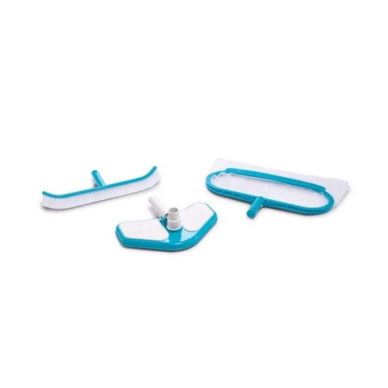 Set za održavanje bazena mreža+četka+glava usisivača Deluxe Intex 29057
